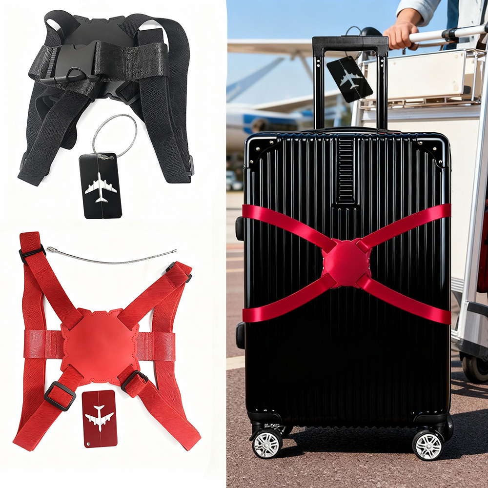 Travel Luggage Set - Zestaw 2 sztuk: Zestaw etykiet i