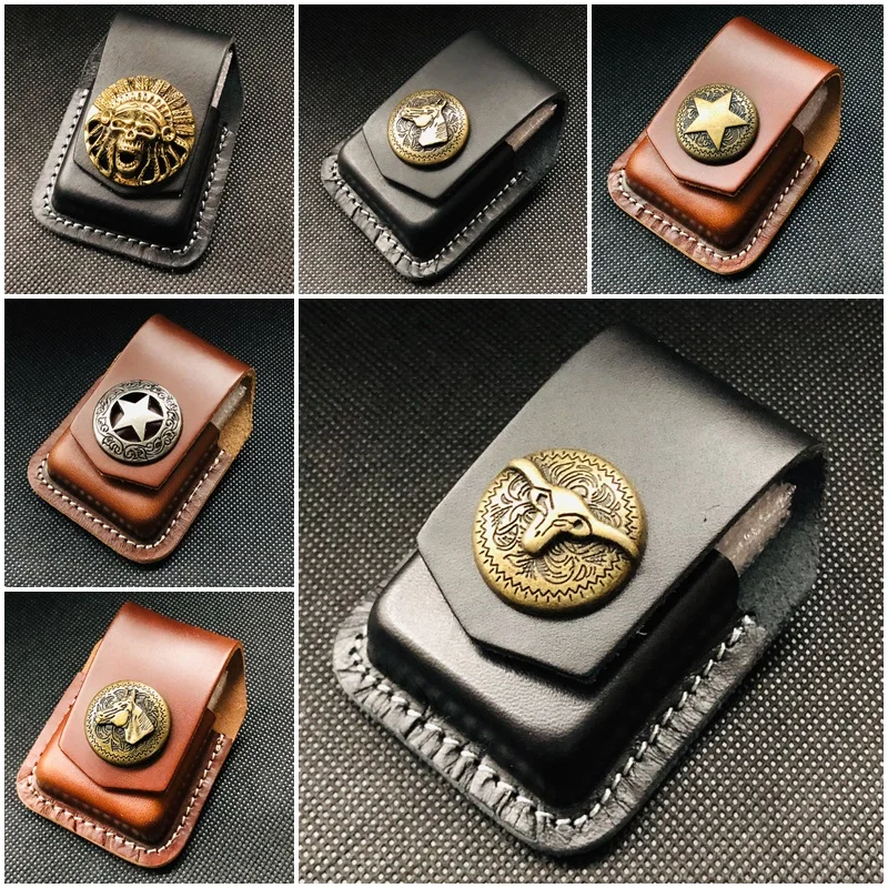 Premium Cigar Case - Klasyczna, wielostylowa, wysokiej jakości skórzana saszetka