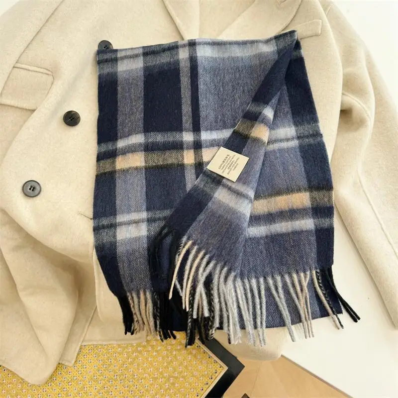 Cashmere Scarf - Wysokiej jakości szal z 100% wełny,