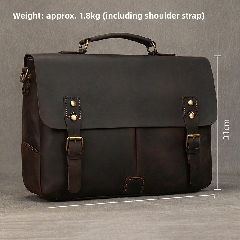 Nowa, retro, oryginalna skórza – Leather Briefcase recenzja i cena