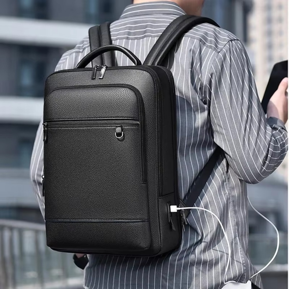 Męski plecak biznesowy ze skór – Leather Briefcase recenzja i cena