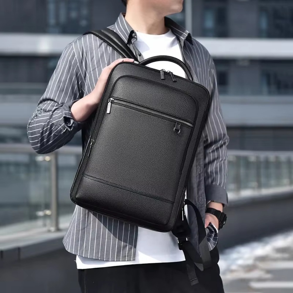 Męski plecak biznesowy ze skór – Leather Briefcase recenzja i cena