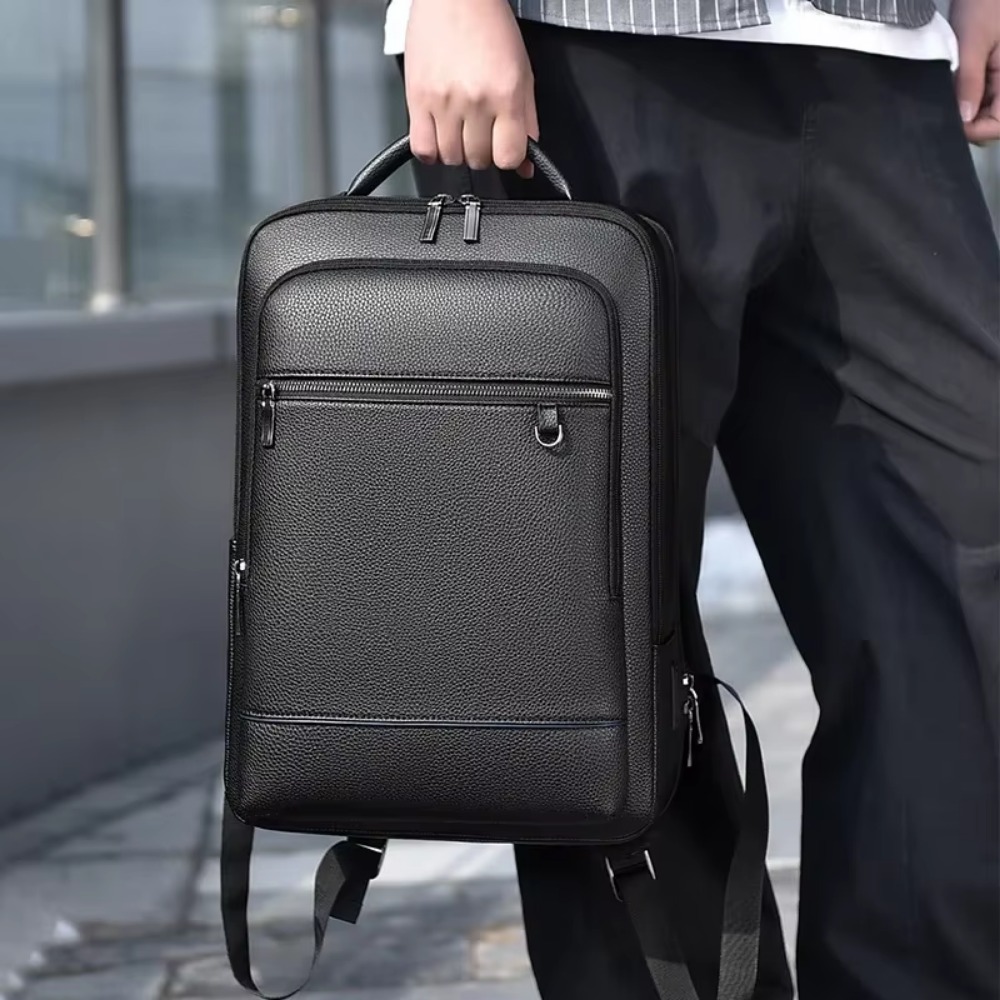 Męski plecak biznesowy ze skór – Leather Briefcase recenzja i cena