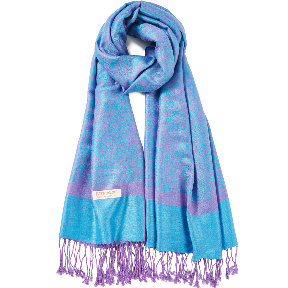 Paisley Pashmina Silk Shawl Ja – Cashmere Scarf recenzja i cena