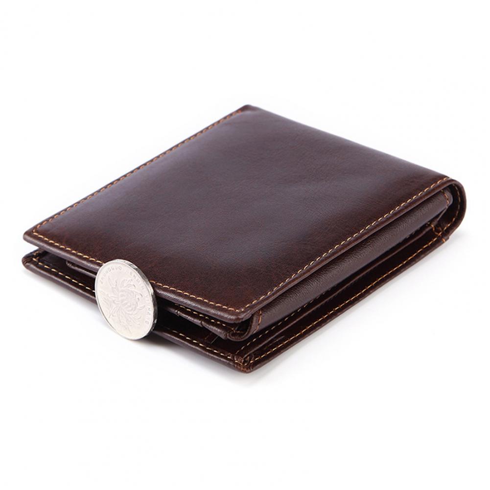 Portfel męski w stylu vintage  – Leather Wallet Men recenzja i cena