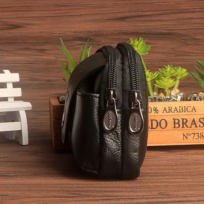 Męska skórzana saszetka na tel – Leather Wallet Men recenzja i cena