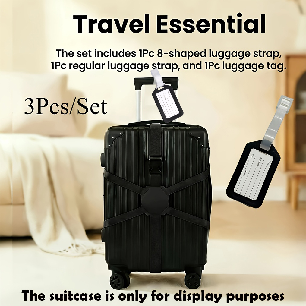 3-częściowy zestaw (2 paski do – Travel Luggage Set recenzja i cena