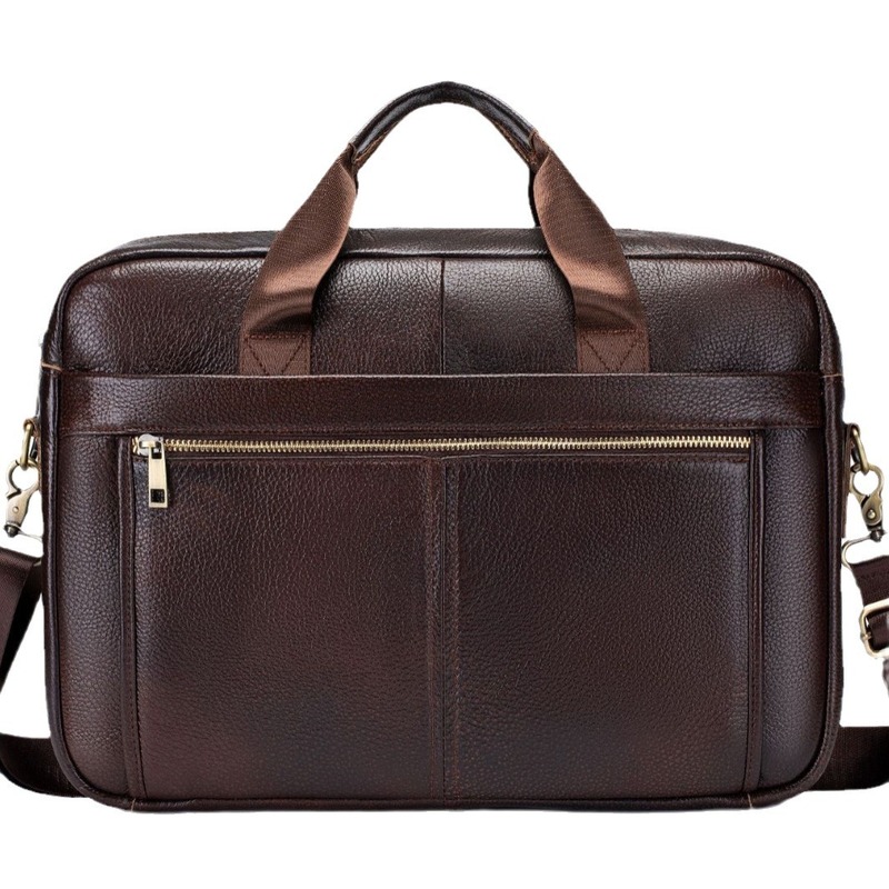 Męska torba ze skóry naturalne – Leather Briefcase recenzja i cena