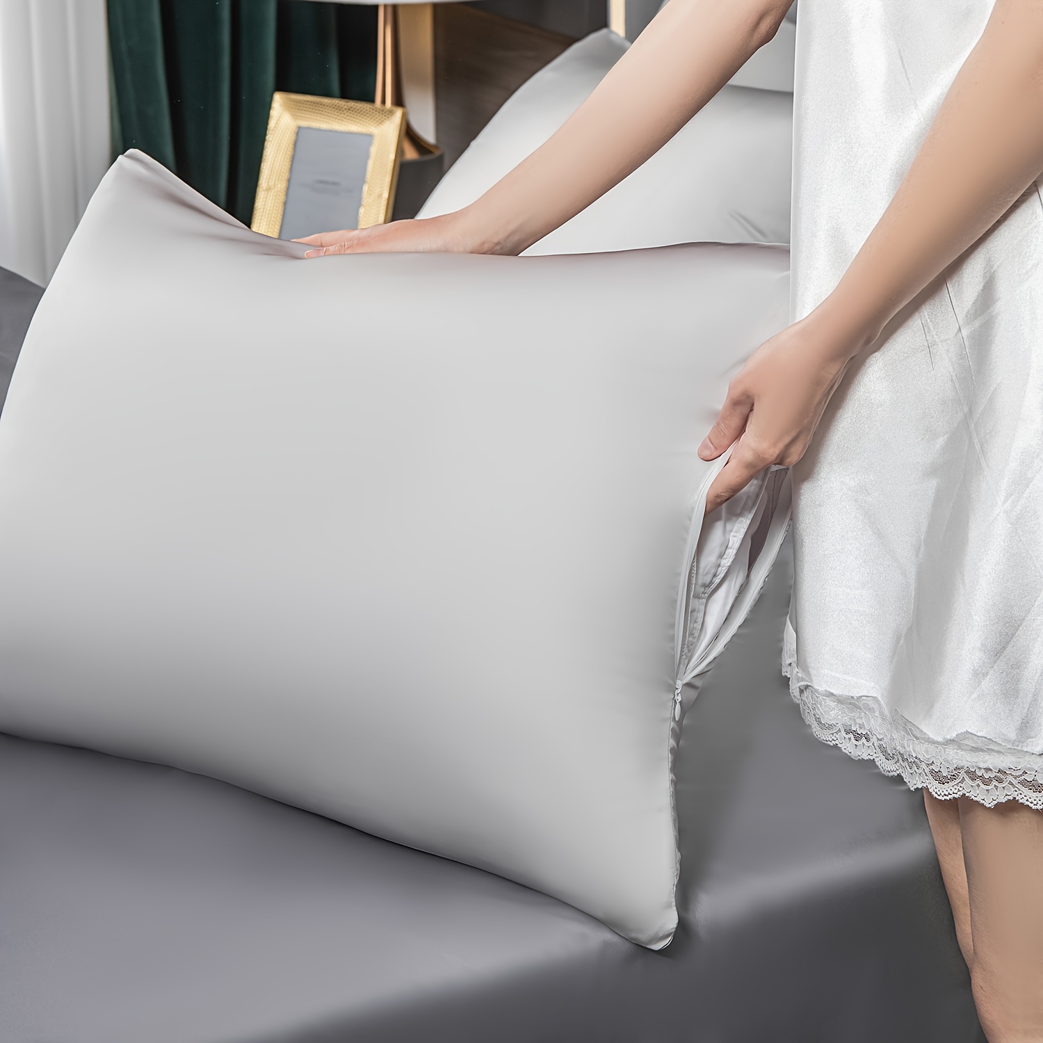 2 szt. Jedwabnych Poszewek na  – Silk Pillowcase recenzja i cena