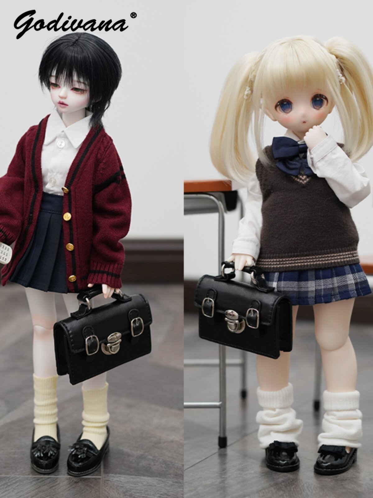 1/3 1/4 BJD Doll – torba w sty – Leather Briefcase recenzja i cena